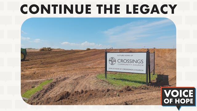 Voice of Hope: Continue the Legacy