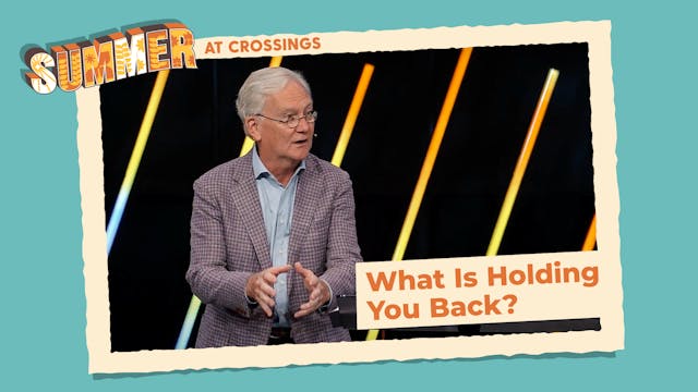 Ep 1: What Is Holding You Back?