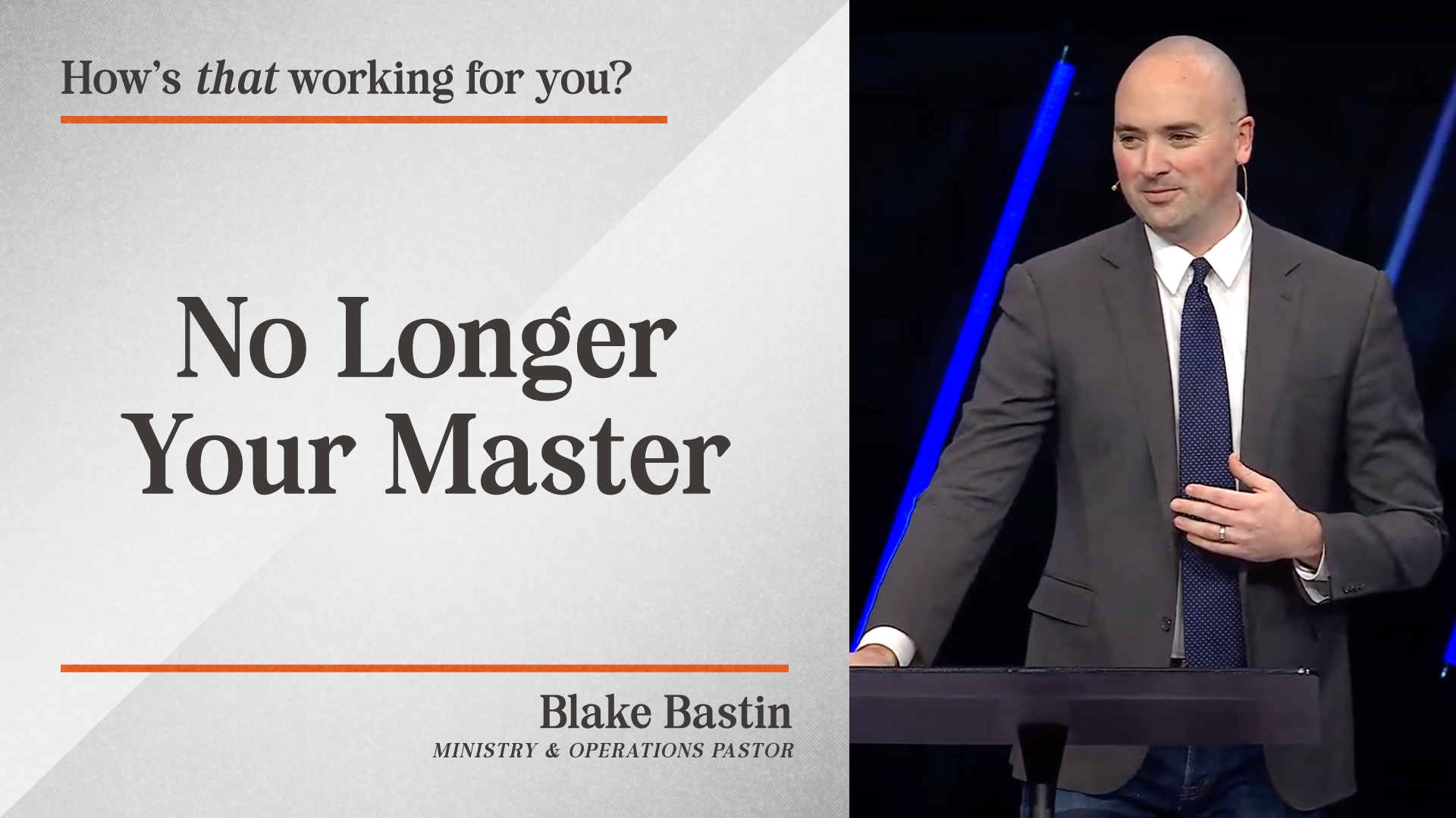 Ep 6: No Longer Your Master