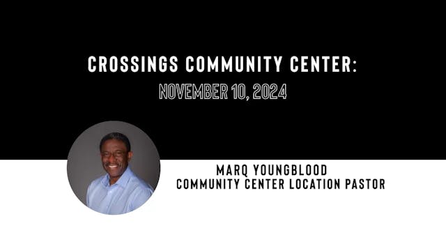 Community Center Sermon - November 10...