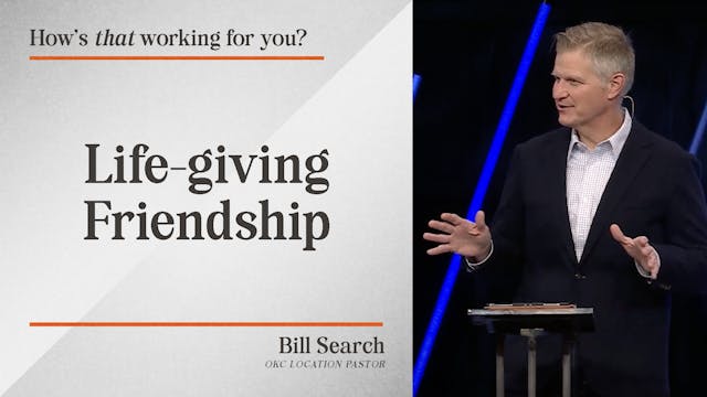 Ep 3: Life-giving Friendship