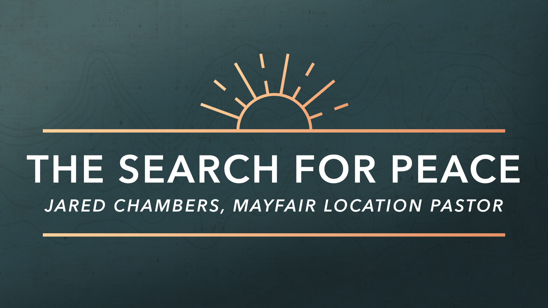 Ep 4: A Search for Peace