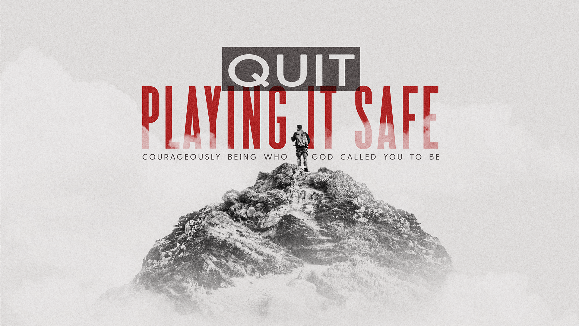 Quit Playing It Safe