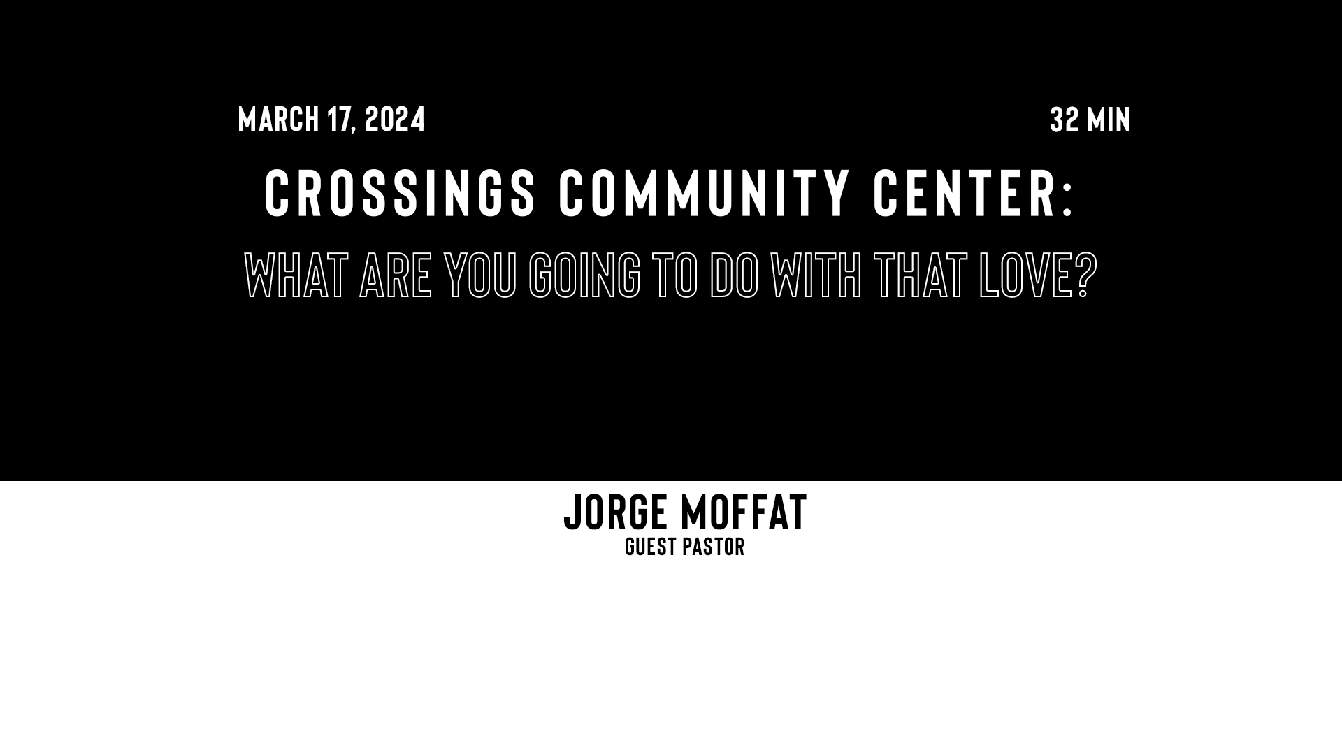 What Are You Going To Do With That Love?