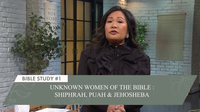 See Hear Love - S9 Ep 213 - Unknown Women of the Bible - Part 1
