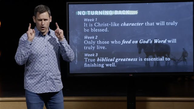 Hope Bible Chapel | No Turning Back 0...