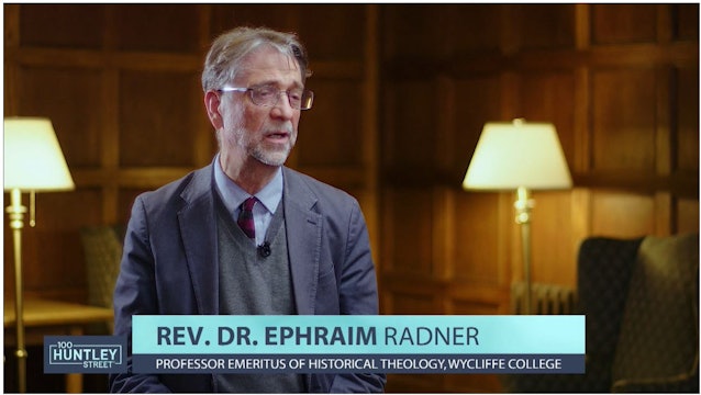 MAID - Rev. Dr. Ephraim Radner interview Part 1