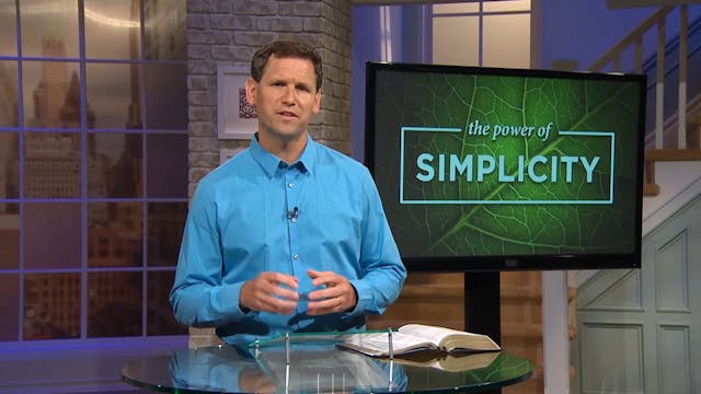 The Power Of Simplicity- Pastor Robbi...