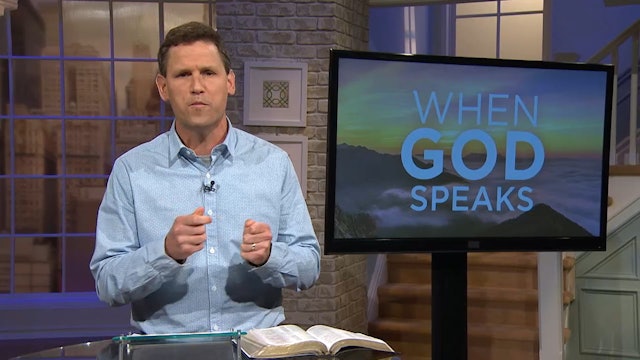 When God Speaks - Pastor Robbie Symons - God Speaks Through His Word