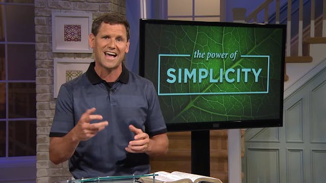 The Power Of Simplicity- Pastor Robbi...