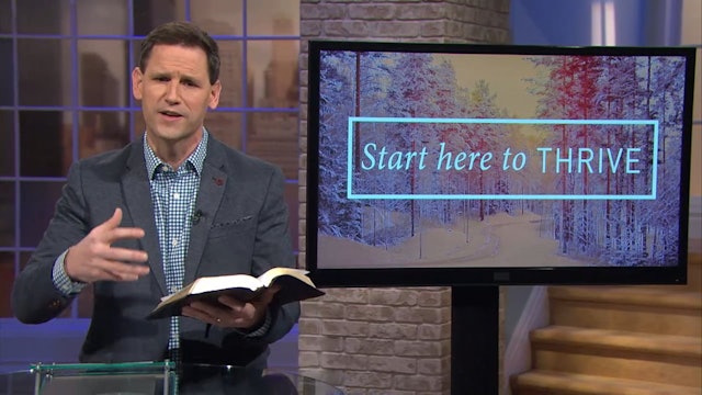 Start here To Thrive - Pastor Robbie Symons - Psalm 1