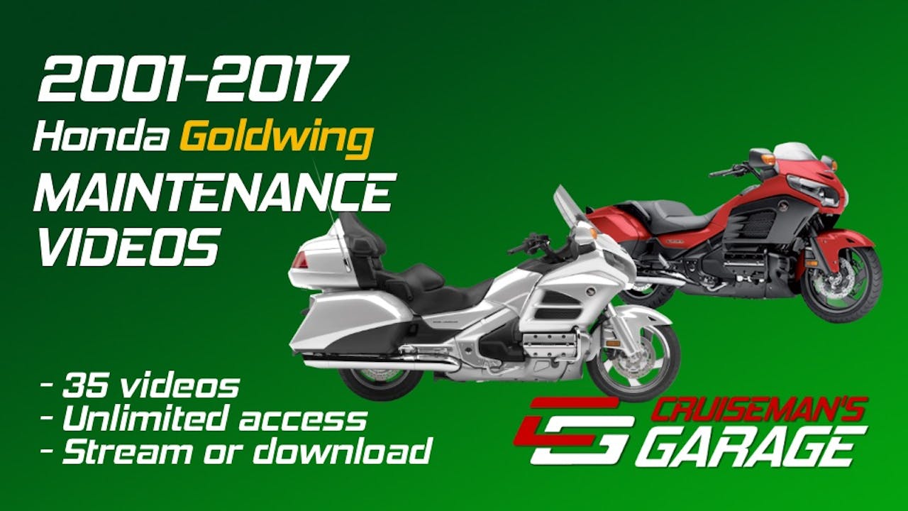 2001-2017 GL1800/F6B Maintenance Videos