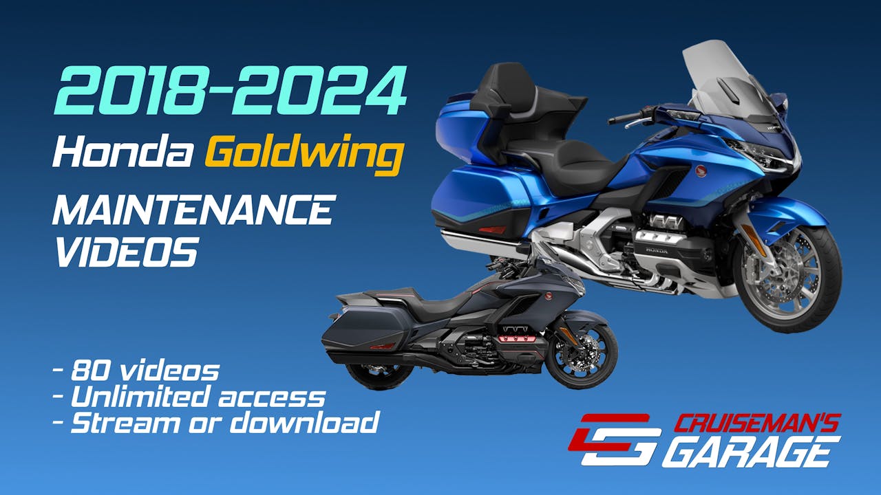 2018 - 2024 Goldwing Maintenance