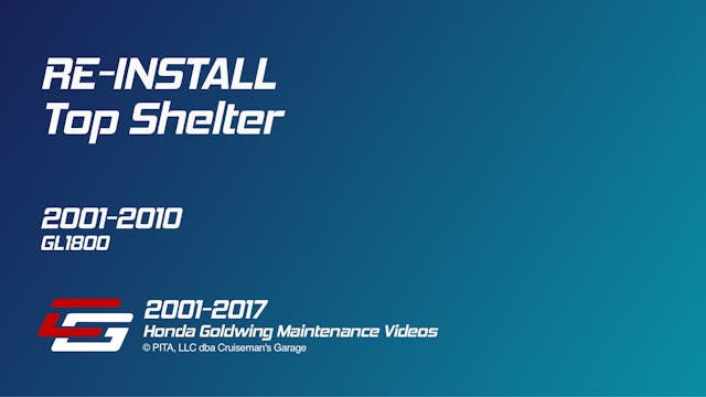 Top Shelter Re-Install 2001-2010