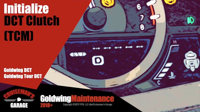 DCT Clutch Initialize Procedure (TCM)