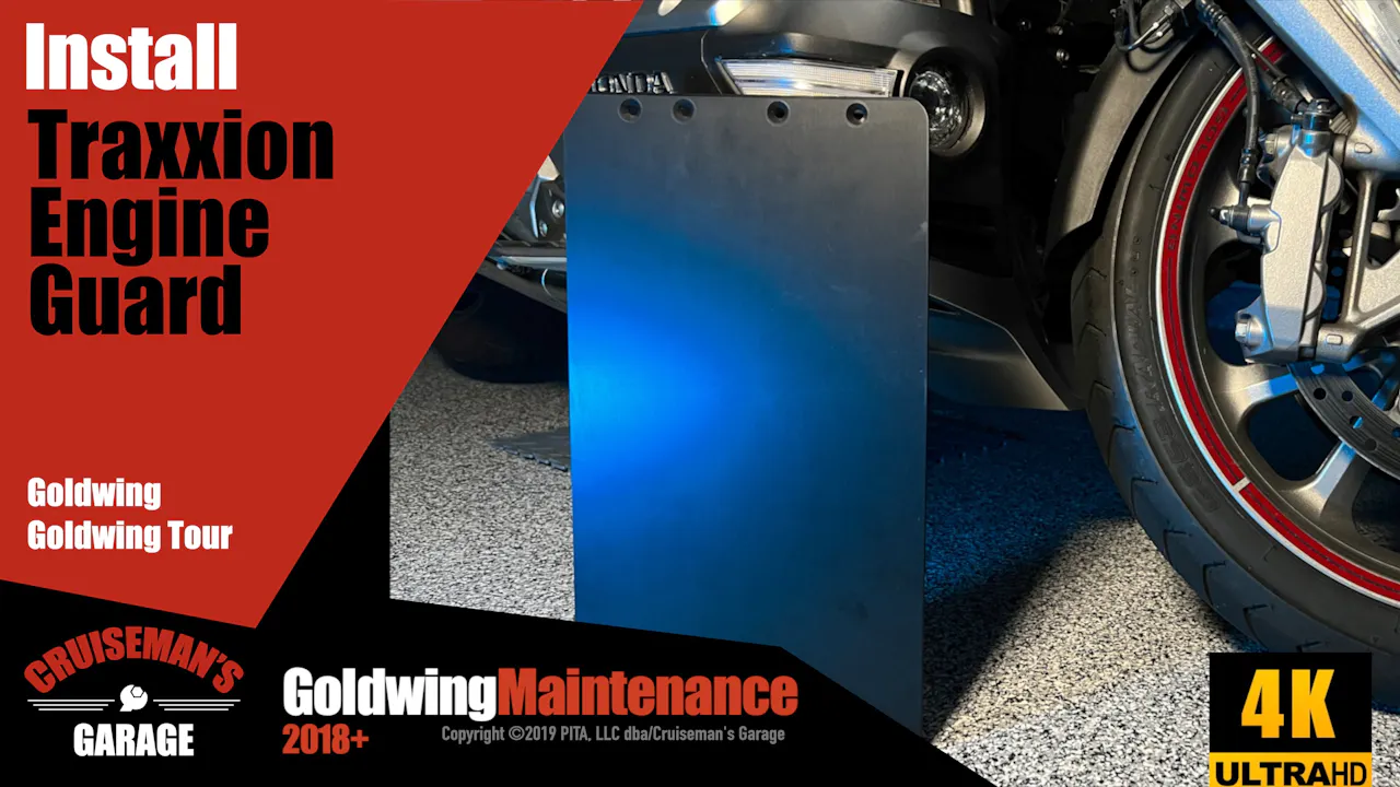 Traxxion Engine Guard Installation - Cruiseman's Garage