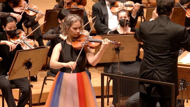Hilary Hahn Performs Dvořák's Violin ...