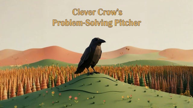 Clever Crow's Problem-Solving Pitcher