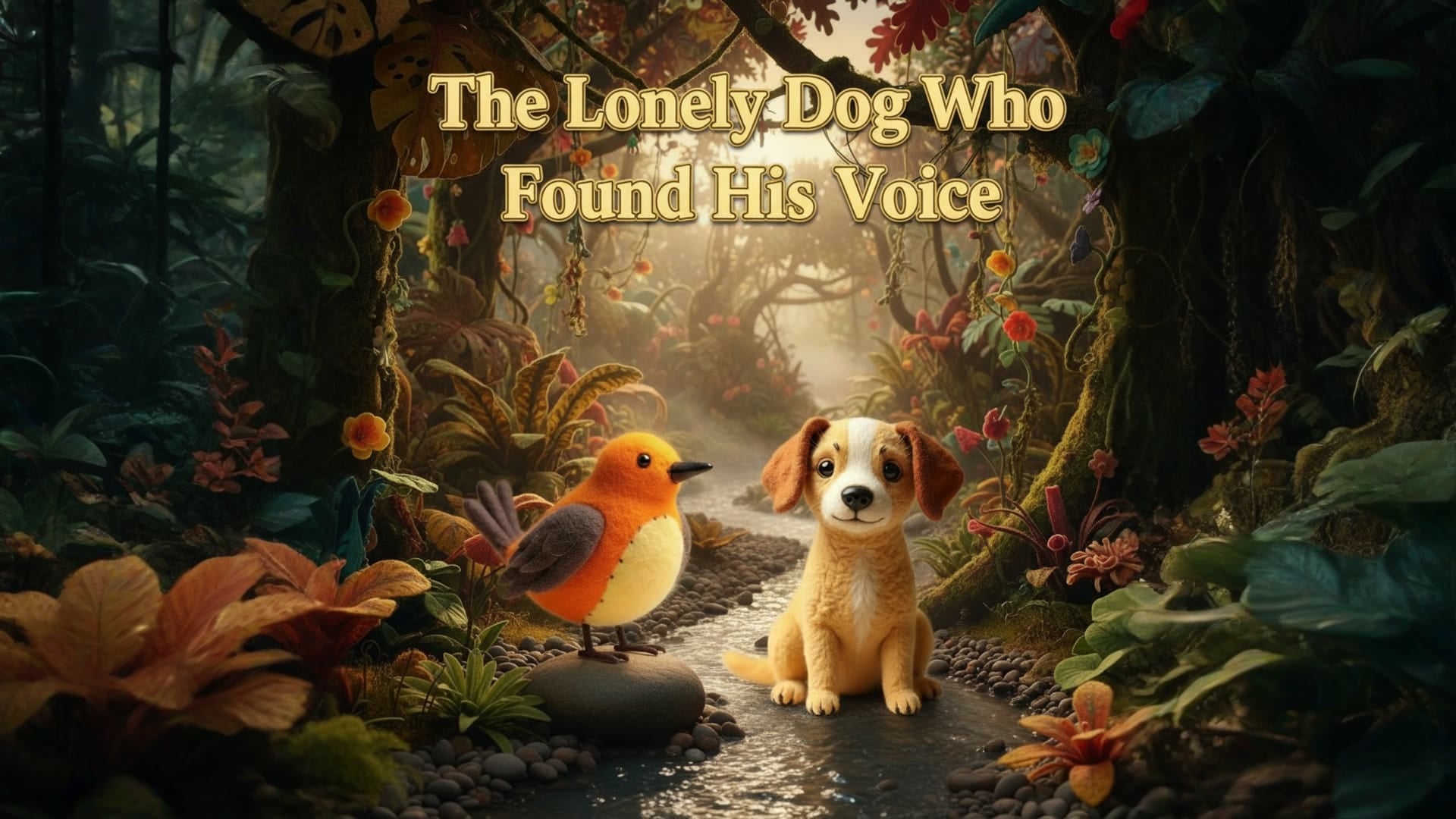 The Lonely Dog Who Found His Voice