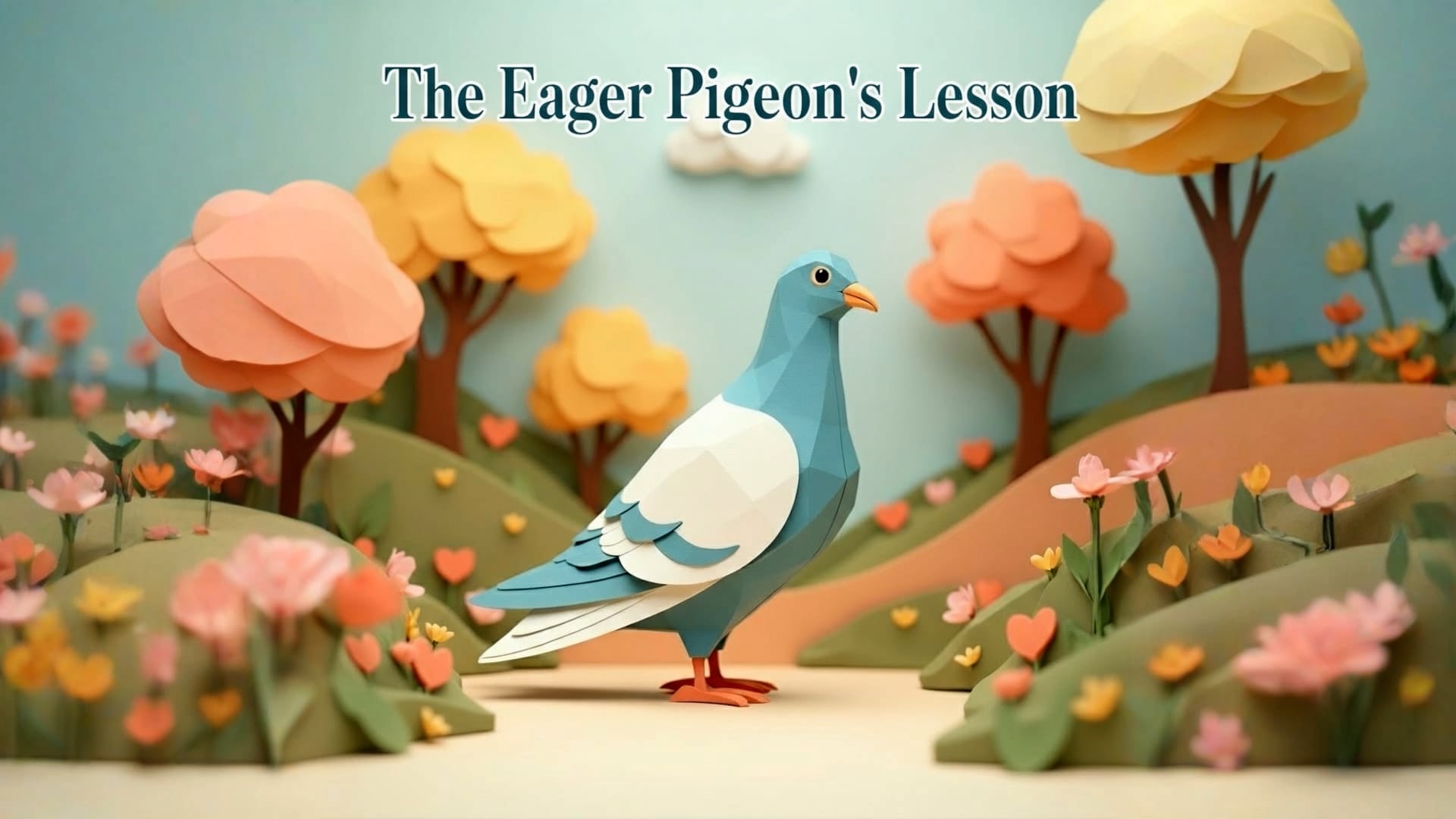 The Eager Pigeon's Lesson