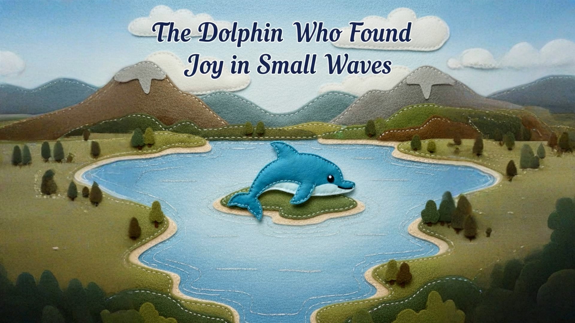 The Dolphin Who Found Joy in Small Waves