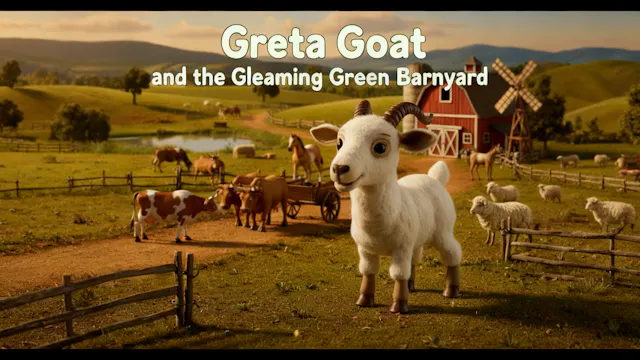 Greta Goat and the Gleaming Green Bar...