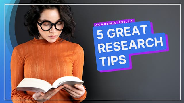 5 Great Research Tips