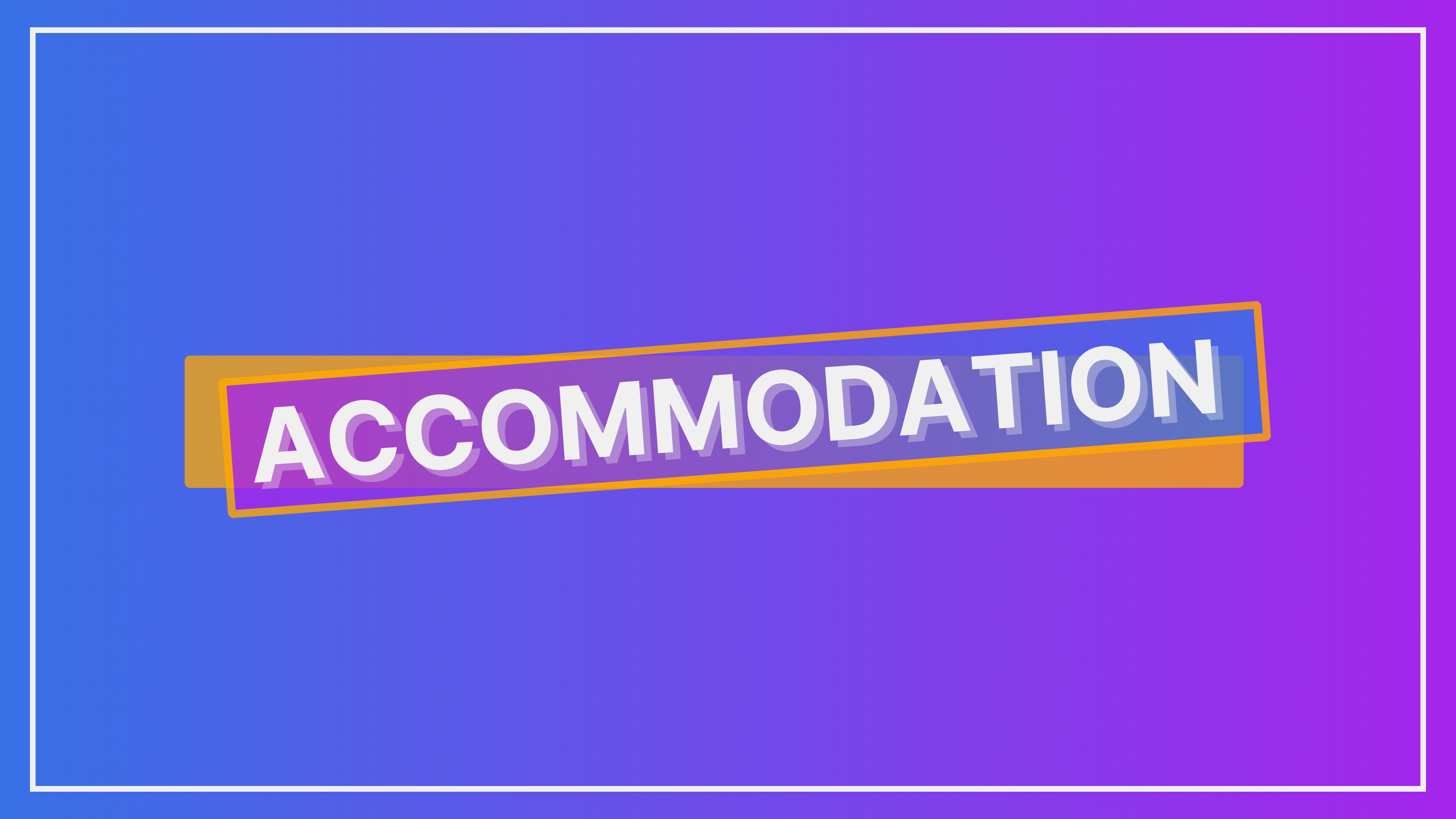 Accommodation