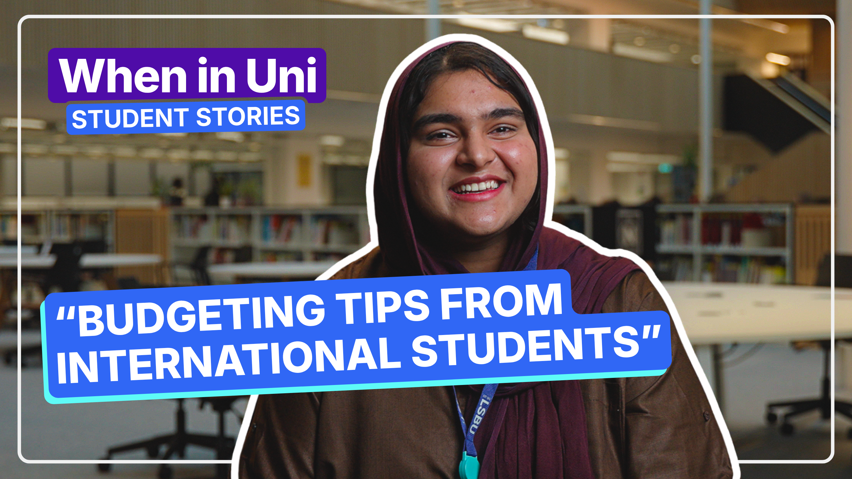 "Budgeting tips from international students" - When in Uni