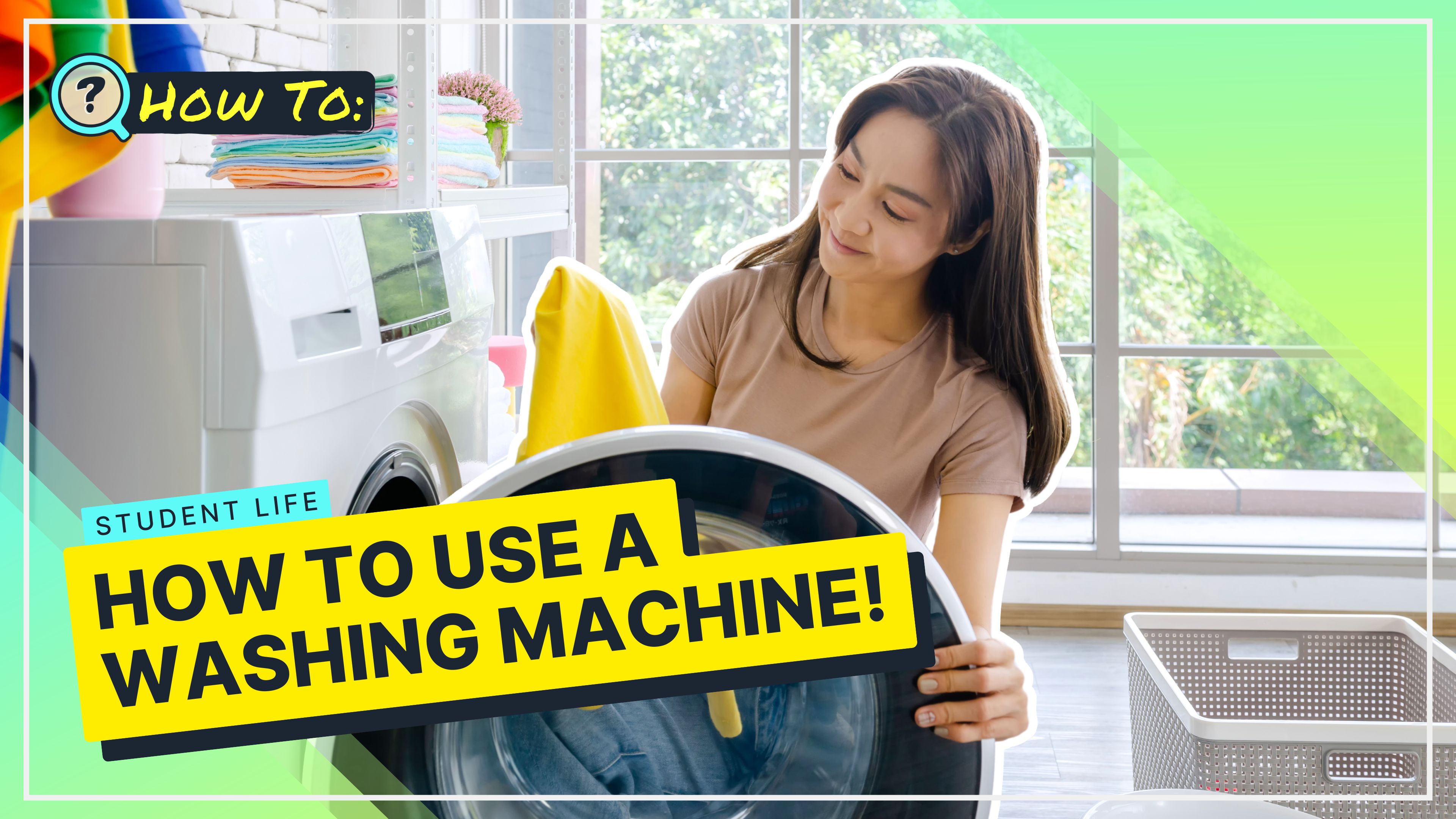 How To Use A Washing Machine
