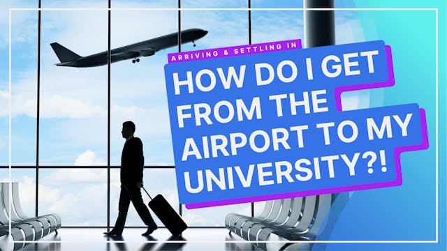 From The Airport To University