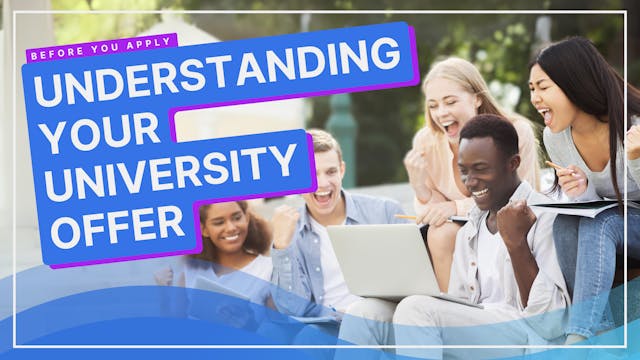 Understanding Your University Offer