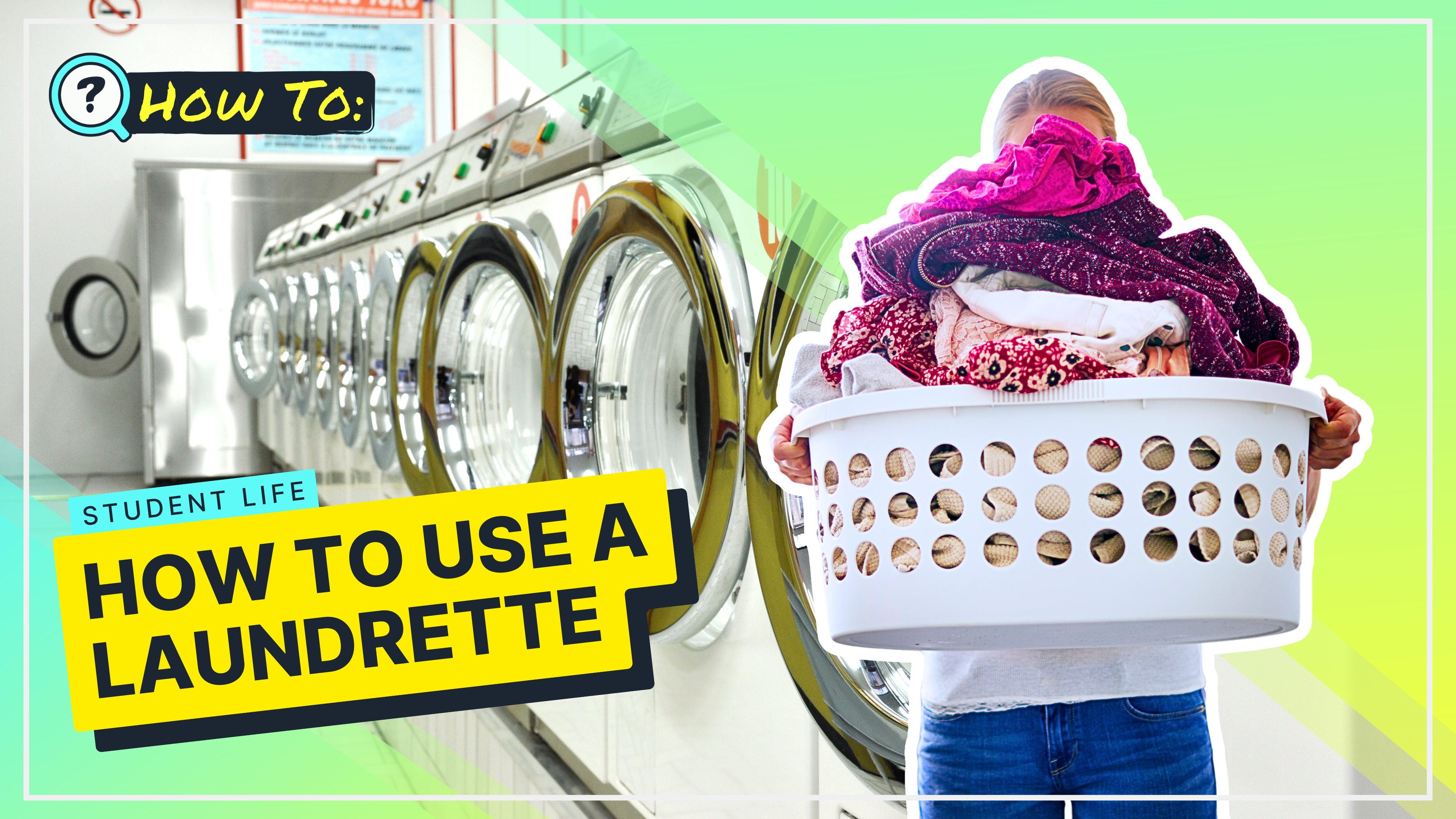 How To Use A Launderette