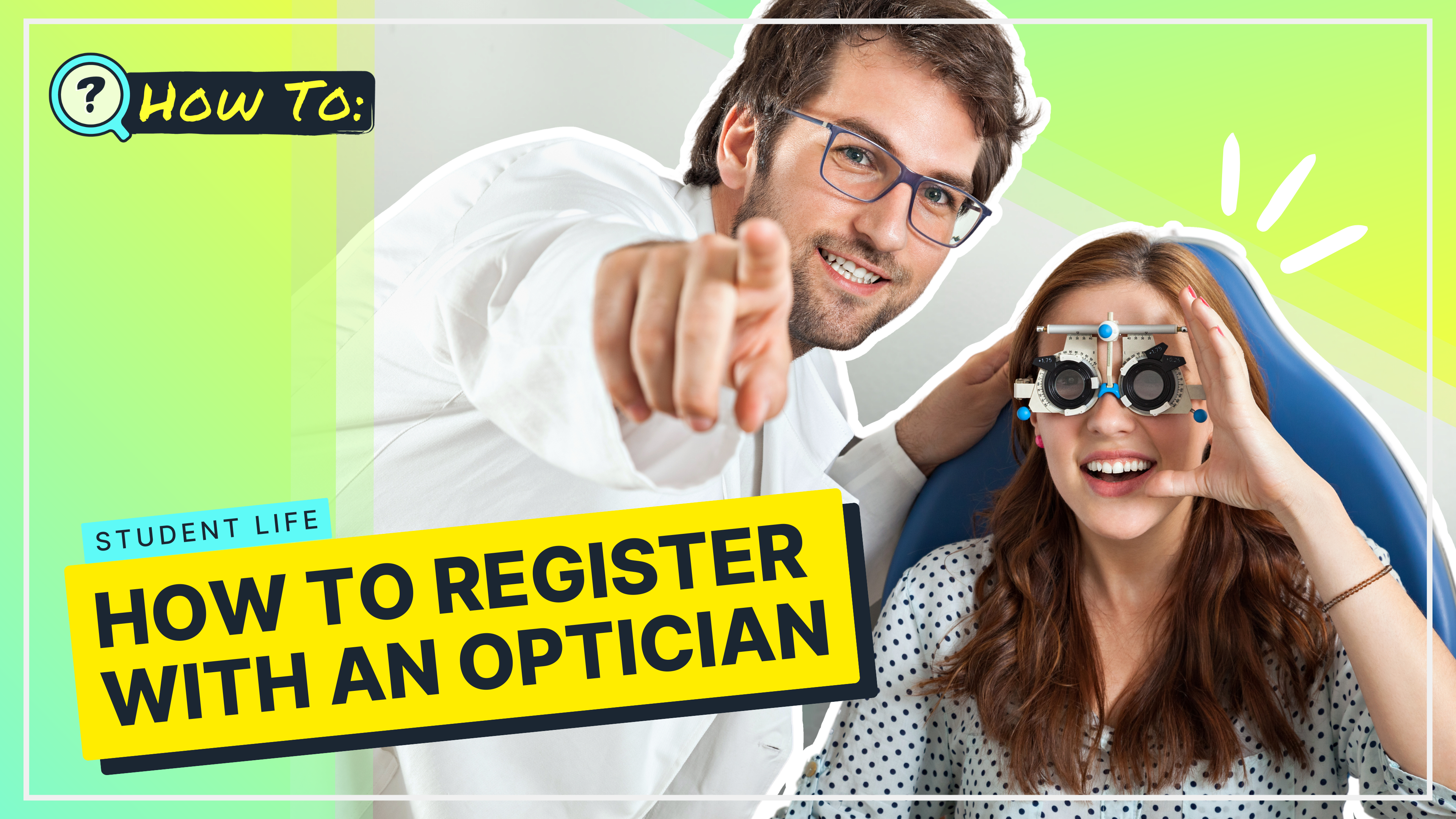 How To Register With An Optician