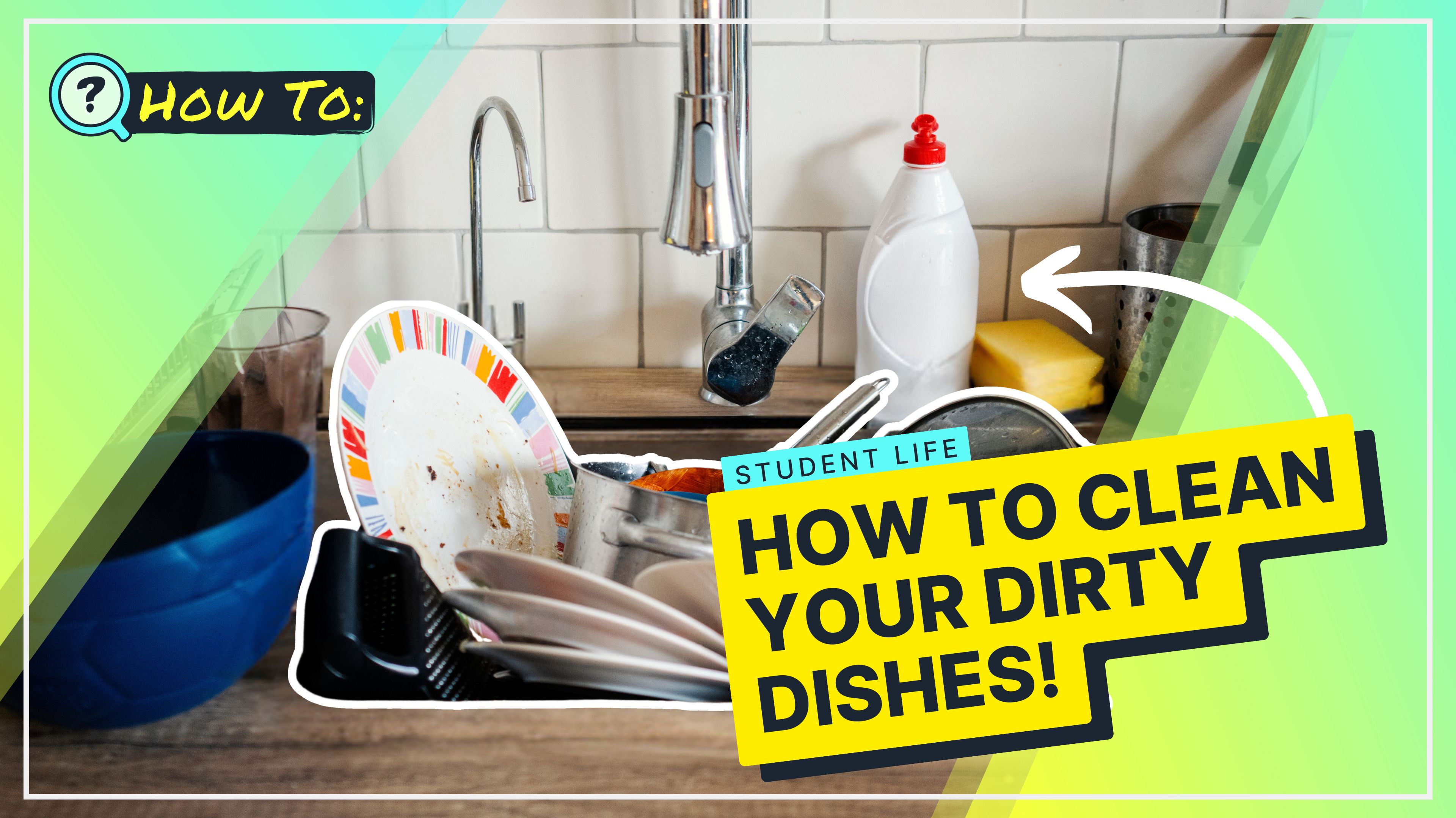 How To Clean The Dishes