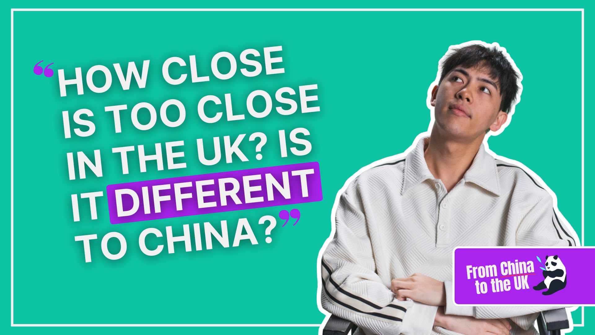 How Close is Too Close In The UK? Is It Different to China?