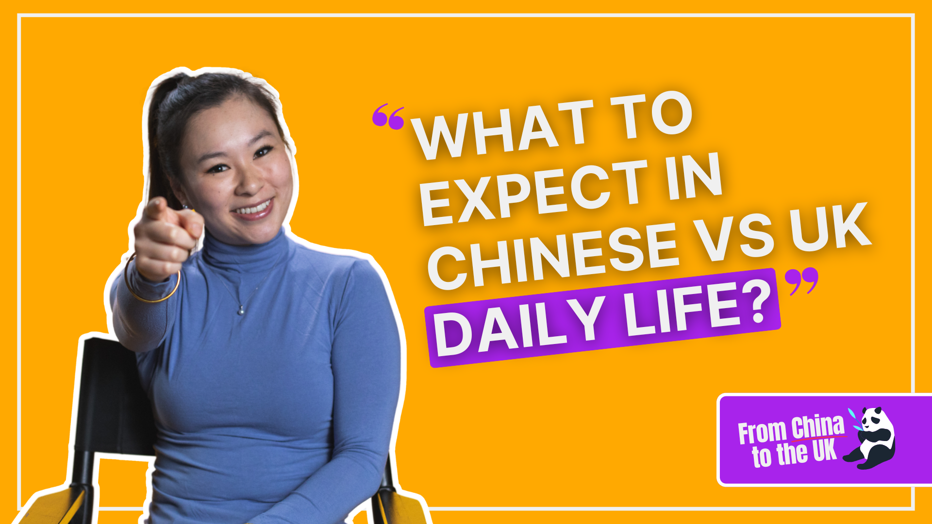What to Expect in Chinese VS UK Daily Life?