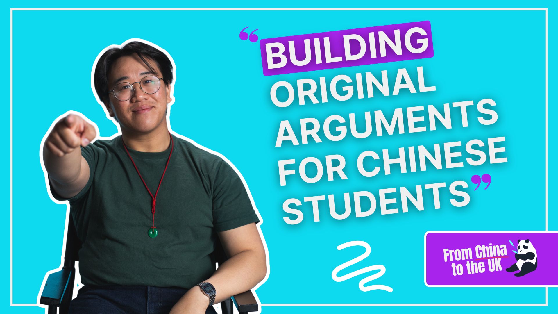 Building Original Arguments For Chinese Students
