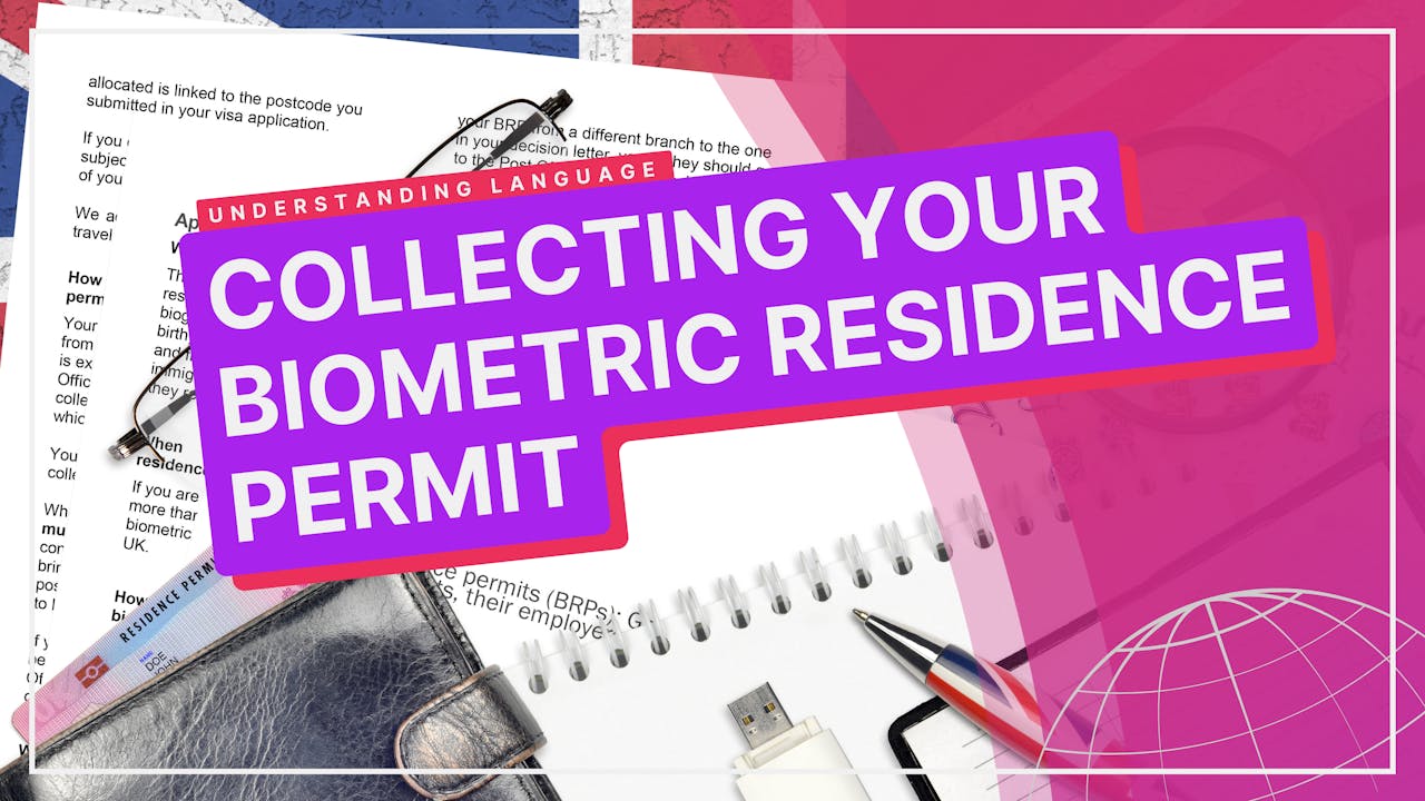 Biometric Permit Examples Collecting Your Biometric Residence Permit - Arriving and Settling In ...