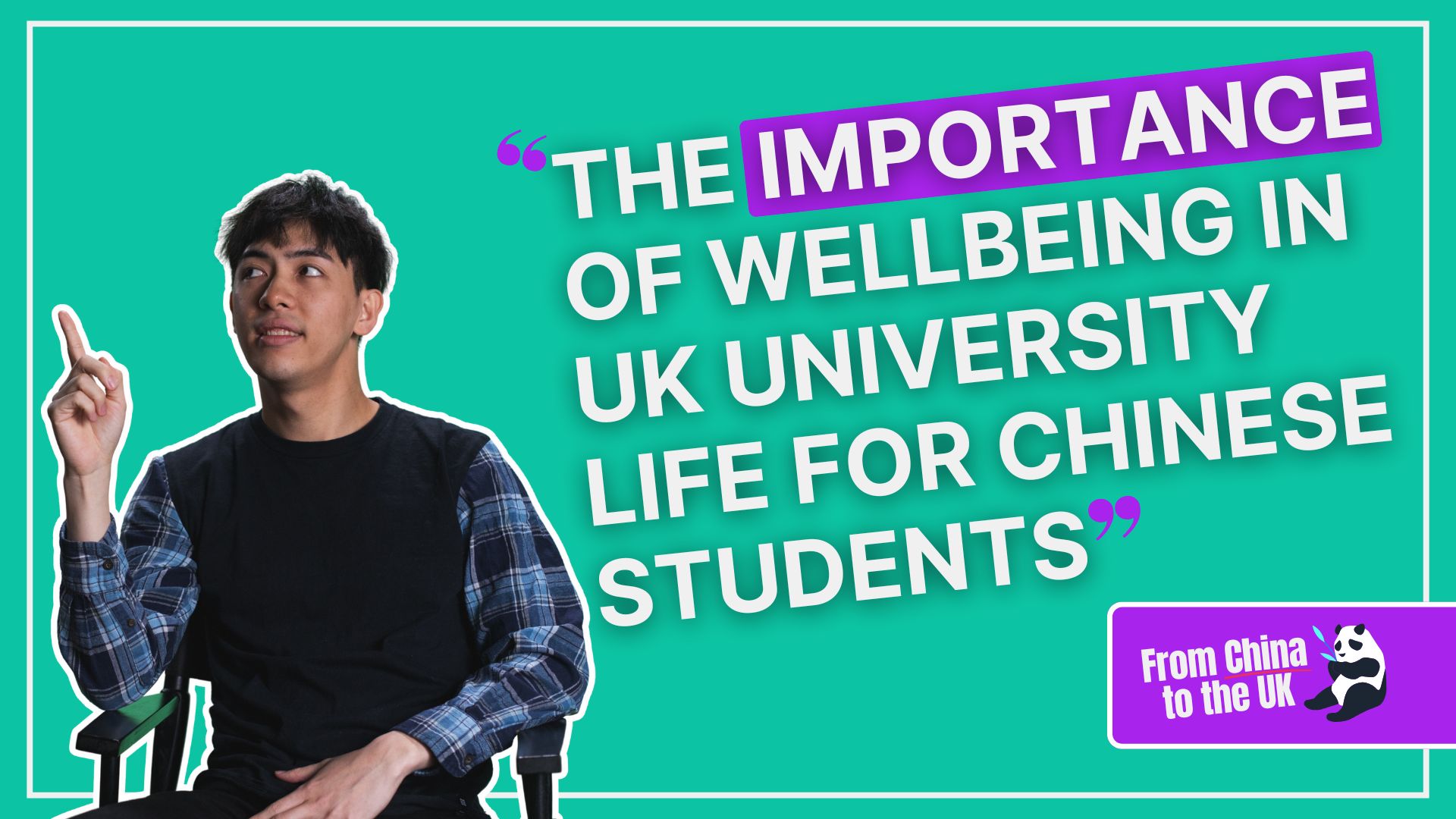 The Importance of Wellbeing in UK University Life for Chinese Students
