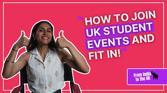 How to Join UK Student Events and Fit...