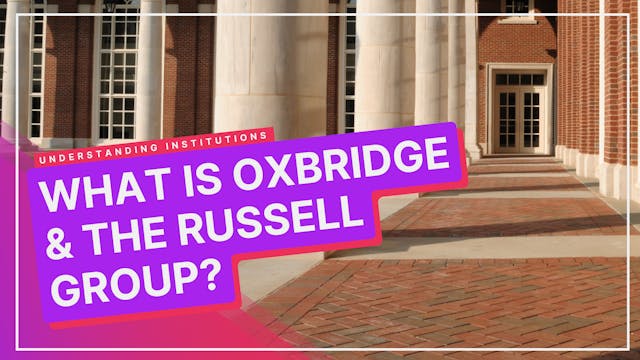 Oxbridge, Russell Group And Redbrick