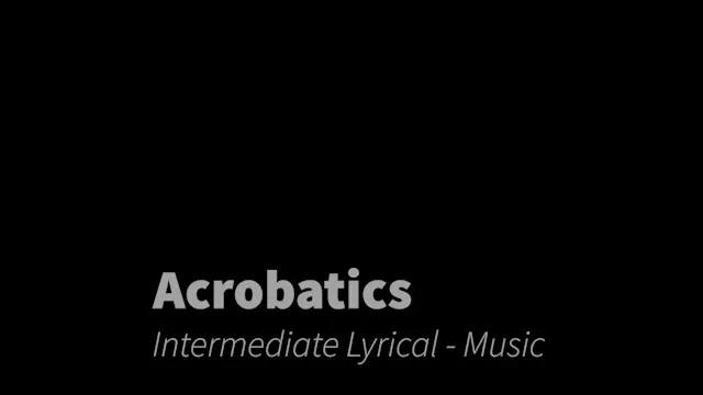2021 Acrobatics(Lyrical) - Intermediate