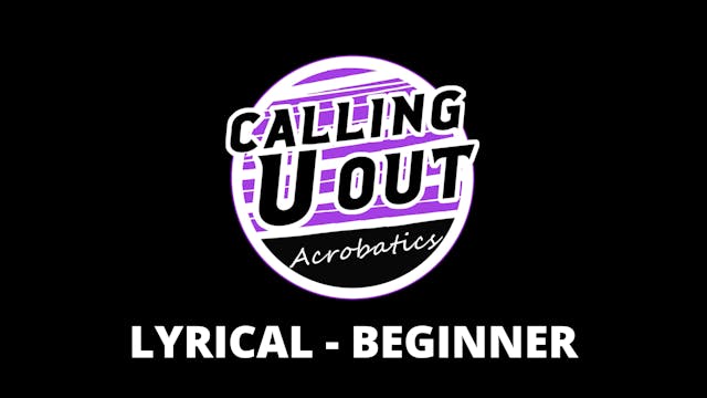 Sept2021 Acrobatics(Lyrical) - Beginner