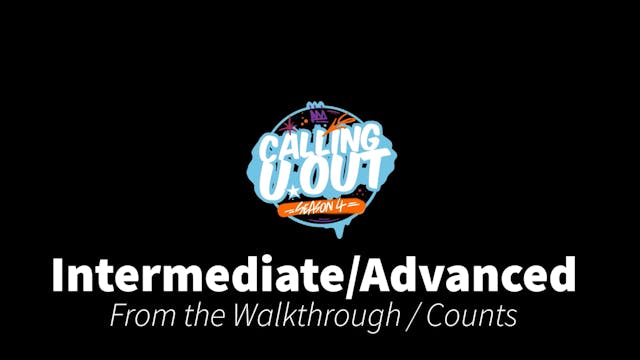 Streetdance set solo Intermediate. Ad...