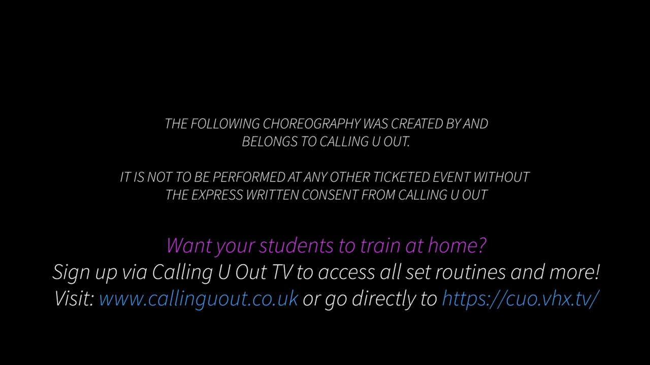 Streetdance set solo Intermediate -5th Oct, 16th & 23rd November 2025