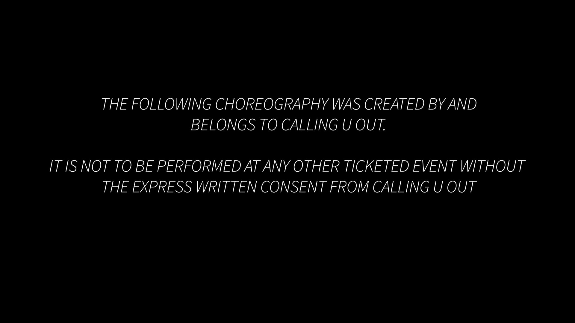 Acro set solo intro CHAMPS 2025