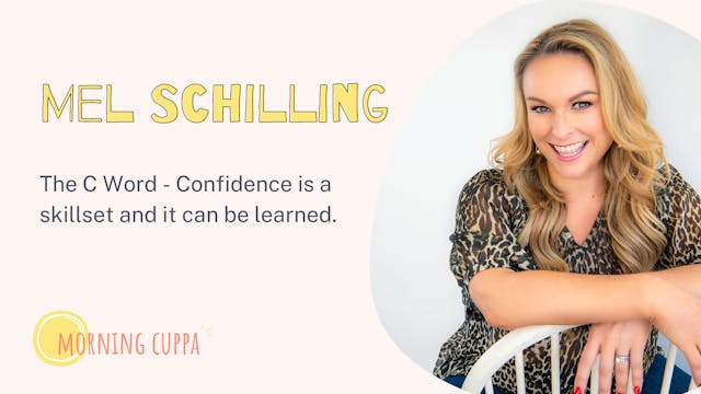 Have a Cuppa with Mel Schilling!