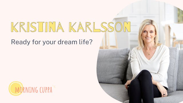 Have a Cuppa with Kristina Karlsson!