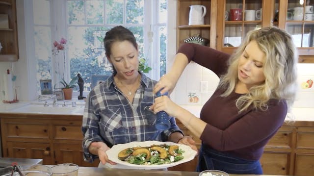 Roasted Acorn Squash Salad